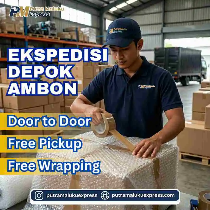 Ekspedisi Depok Ambon – Jasa Cargo Door to Door Aman untuk Kirim Barang Antar Pulau
