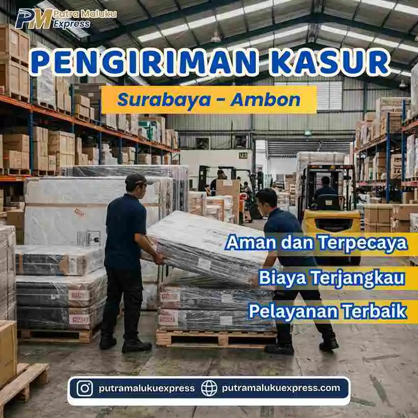 Pengiriman Kasur Surabaya Ambon via Kapal Laut Aman dan Terpercaya