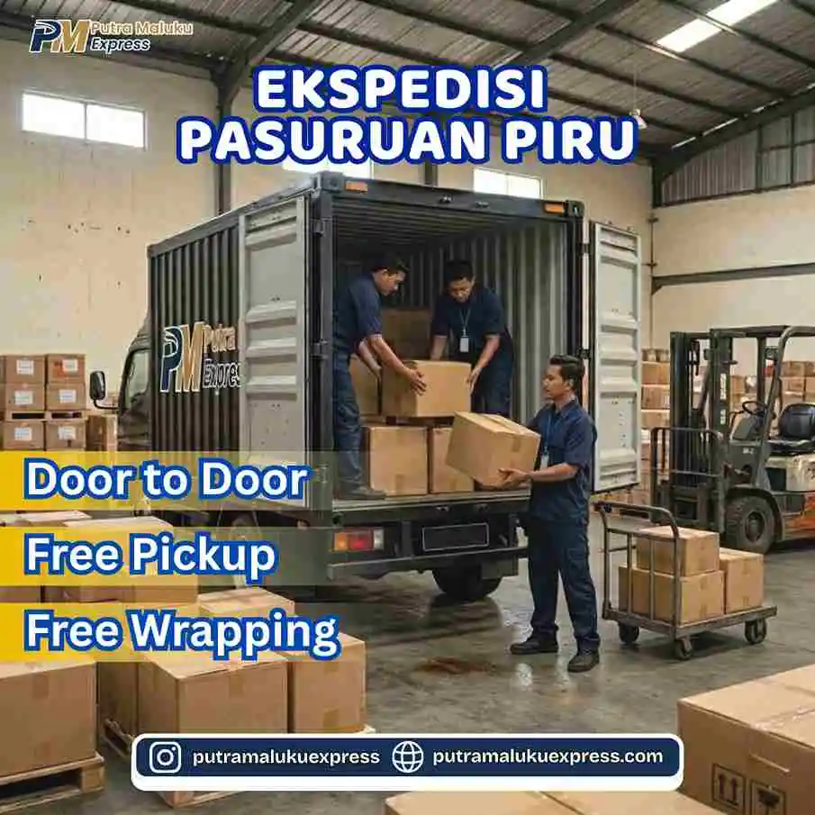 Ekspedisi Pasuruan Piru – Jasa Pengiriman Barang Antar Pulau Aman dan Terpercaya Ekspedisi