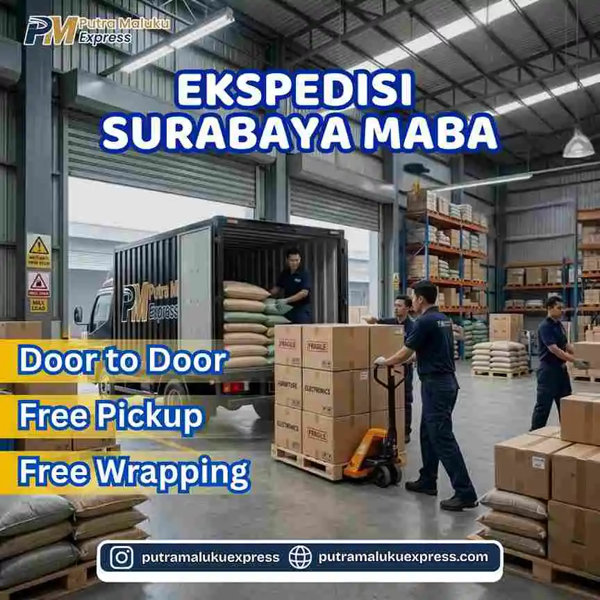 Ekspedisi Surabaya Maba dengan Layanan Gratis Penjemputan