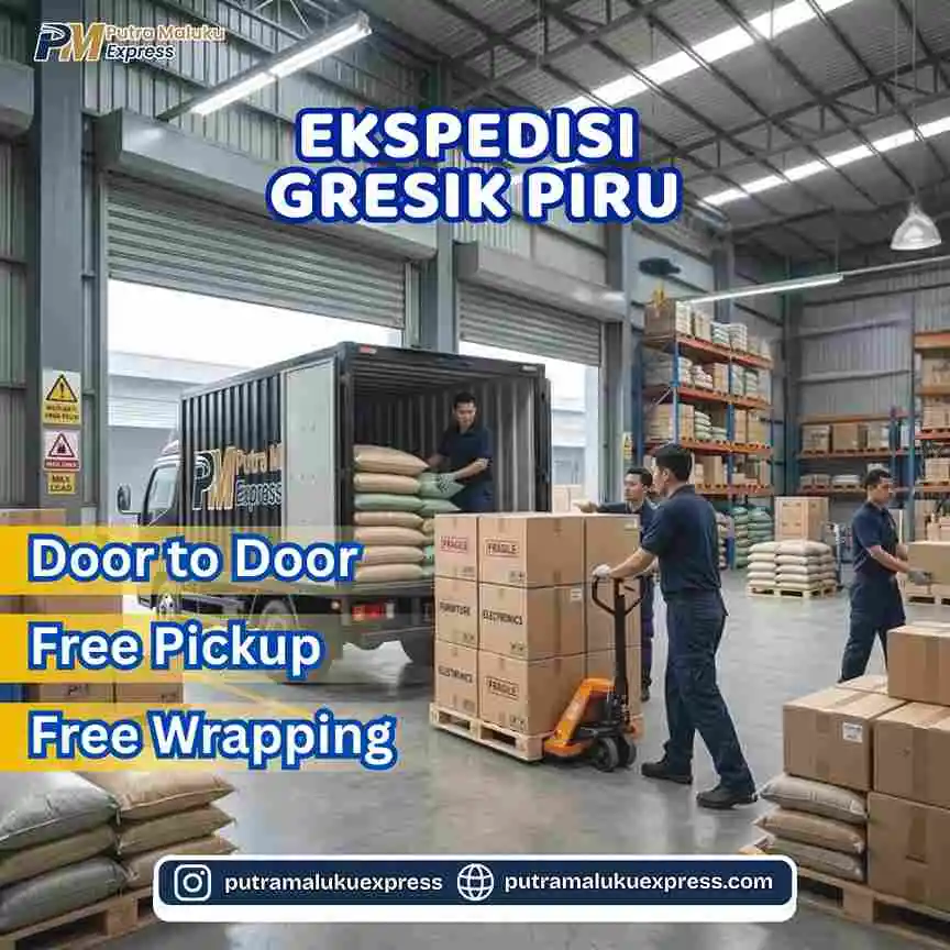 Ekspedisi Gresik Piru – Kirim Barang Lebih Mudah dengan Layanan Free Pickup