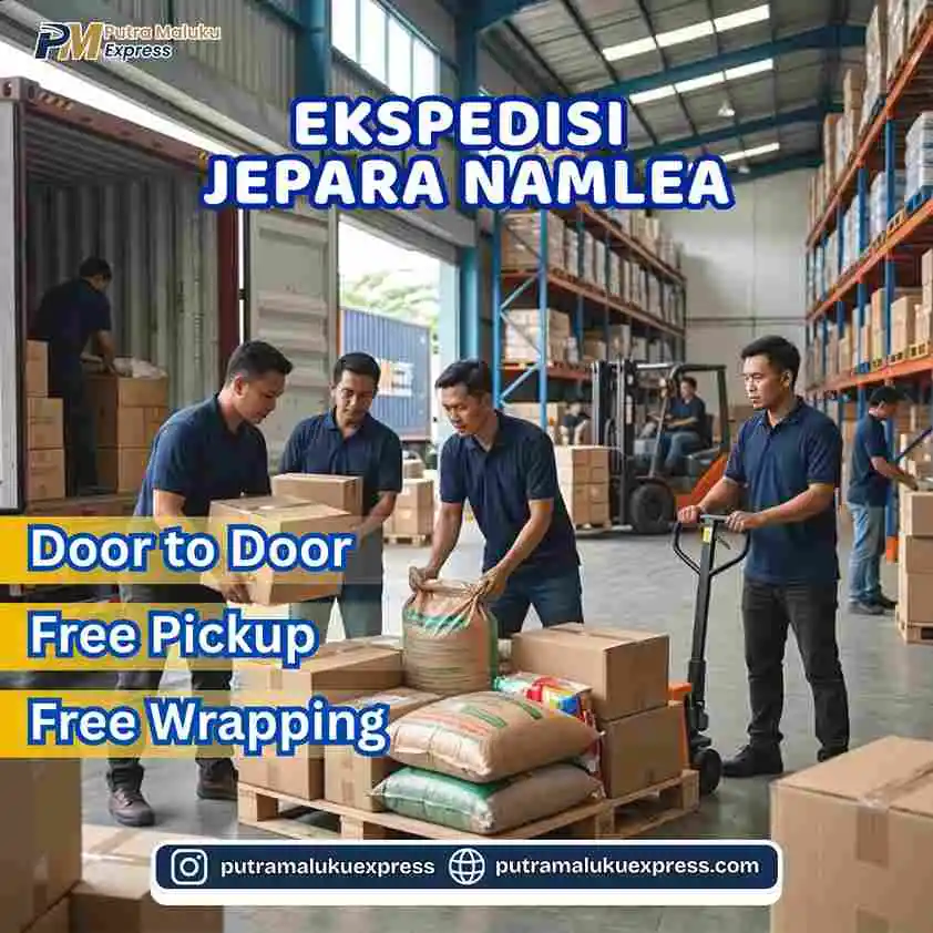 Ekspedisi Jepara Namlea – Pengiriman Barang Antar Pulau Aman & Terpercaya