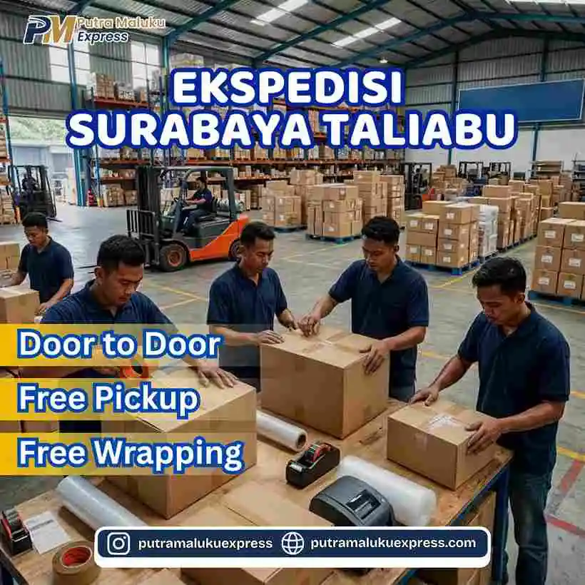 Ekspedisi Surabaya Taliabu dengan Layanan Door to Door Praktis