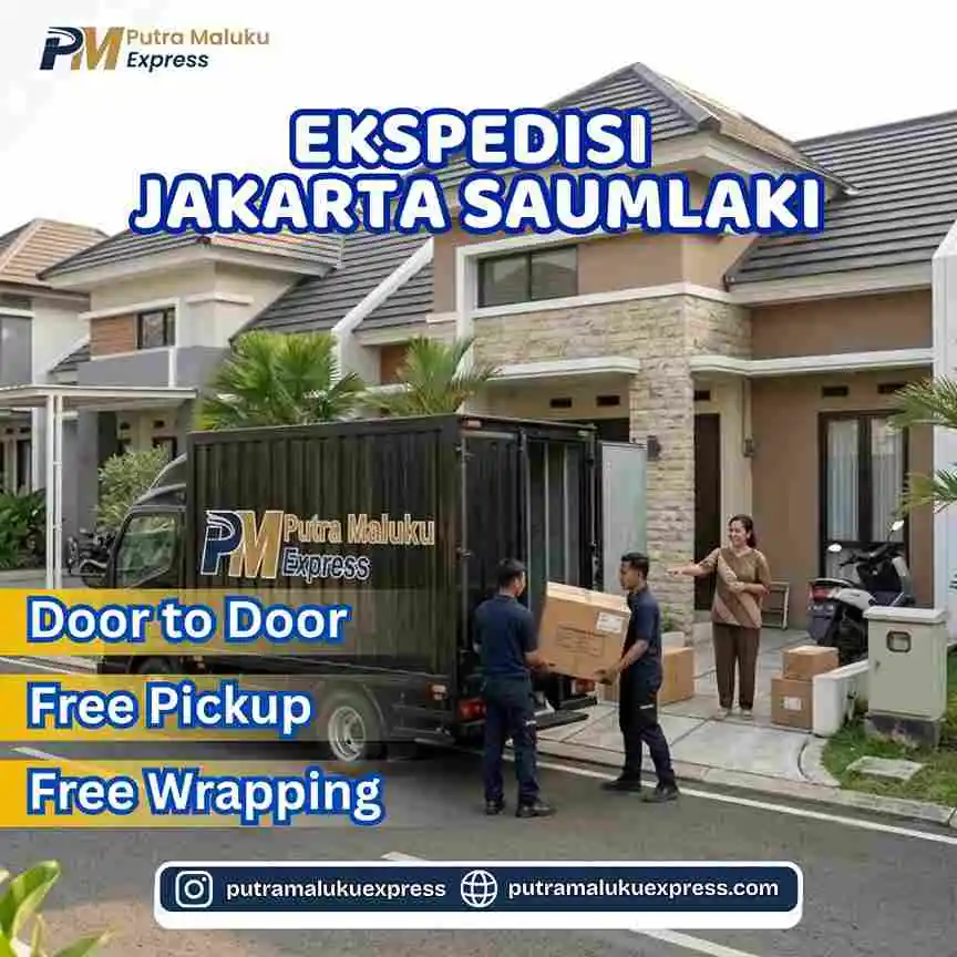 Ekspedisi Jakarta Saumlaki – Jasa Pengiriman Barang Antar Pulau Aman dan Terpercaya