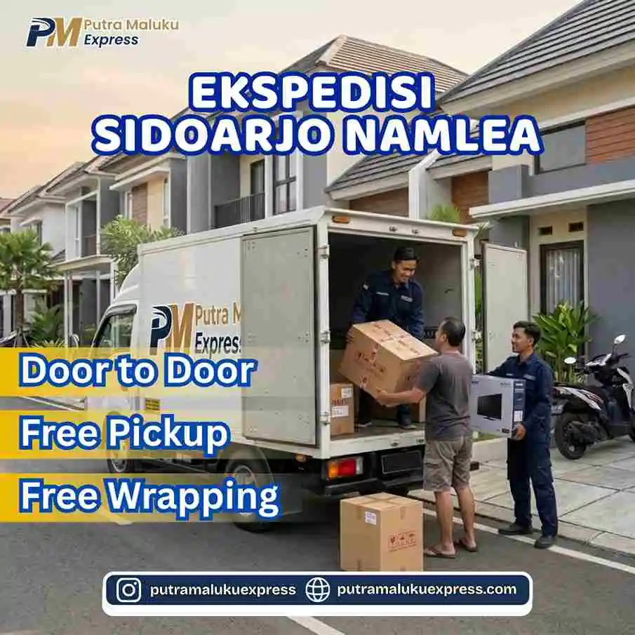 Ekspedisi Sidoarjo Namlea Ongkir Hemat – Gratis Penjemputan Barang