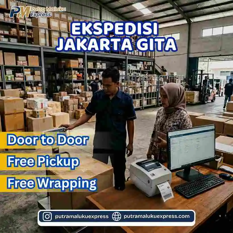 Ekspedisi Jakarta Gita Terpercaya dengan Layanan Cargo Door to Door